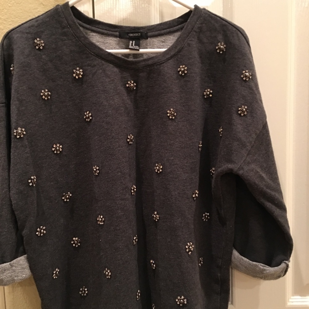Bling bling sweat shirt